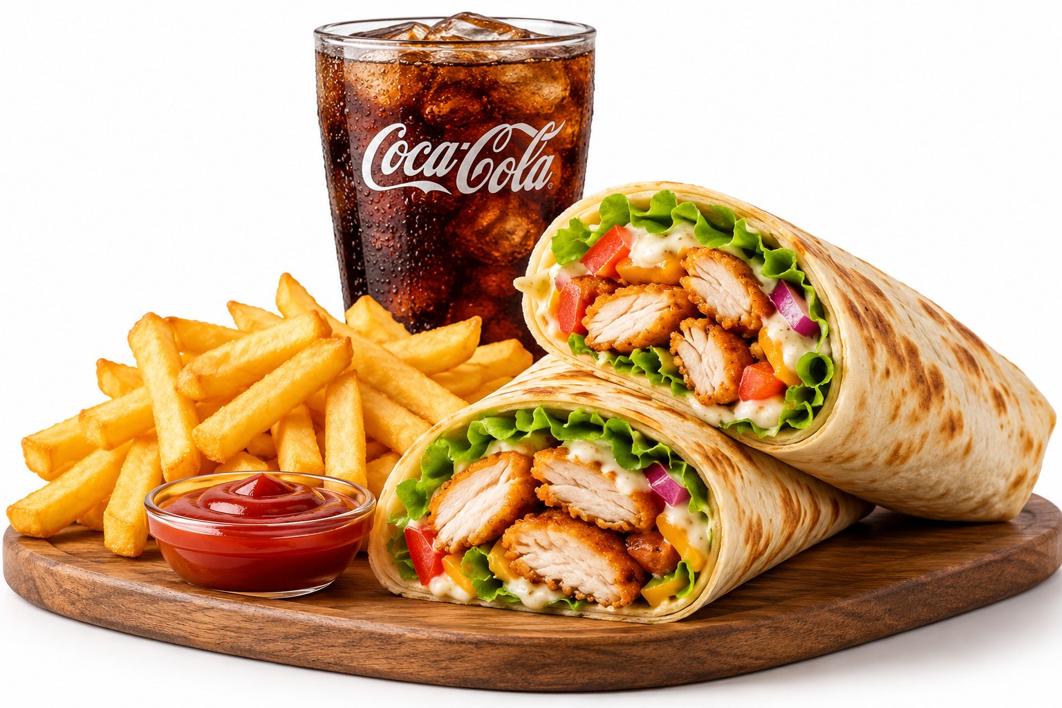 Chicken Wrap Meal